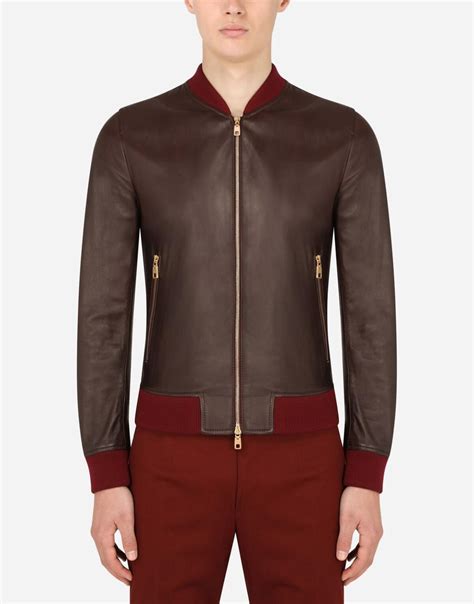 blouson cuir homme dolce gabbana